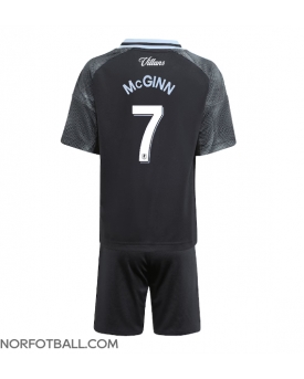 Billige Fotballdrakt Aston Villa John McGinn #7 Replika Bortedraktsett Barn 2025-26 Kortermet (med bukser)